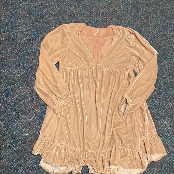 Free People Rust Mini Dress - Picture 6 of 11